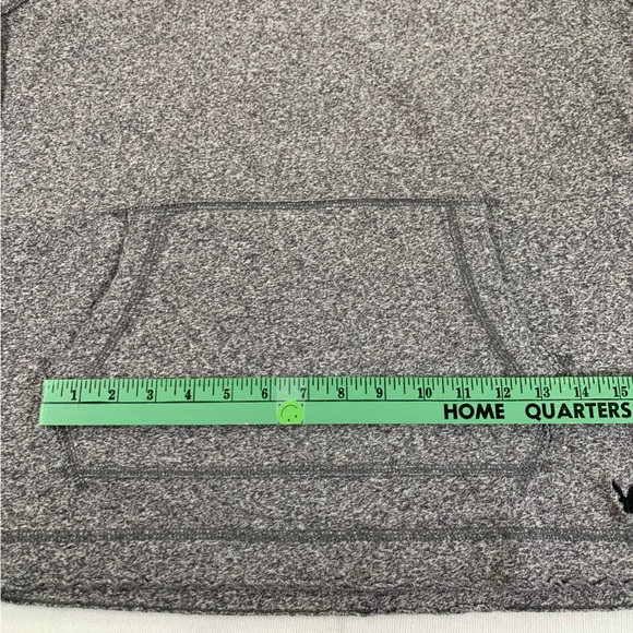 American Eagle 🦅 Unisex Warm Pullover Grey and Charcoal Hoodie Size M - Picture 6 of 10